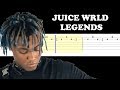 Juice Wrld - Legends (Easy Guitar Tabs Tutorial)
