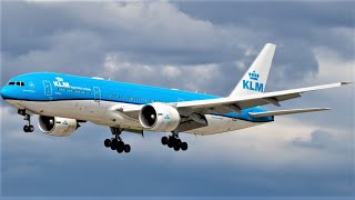 Impossible Landing!! KLM Air Boeing 777 at A Coruña Airport