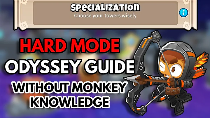 BTD6 Odyssey Hard Mode [Guide] | No Monkey Knowledge | Specialization