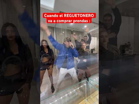 Cuando el REGUETONERO va a comprar JOYAS.