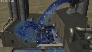 Particle Fluid. PhysX.