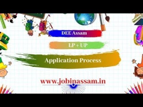 Online Application Process for DEE Assam 2020 || Step by Step Guide || Job in Assam