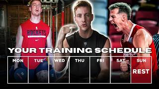 видео: ПОЛНАЯ неделя тренировок по баскетболу в качестве профессионального баскетболиста: силовые нагруз... картинка: ПОЛНАЯ неделя тренировок по баскетболу в качестве профессионального баскетболиста: силовые нагруз...