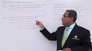 DBMS - Domain Relational Calculus Query Example-2