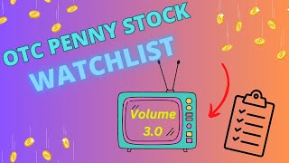 Huge Penny Stock Watchlist Over 40 stocks