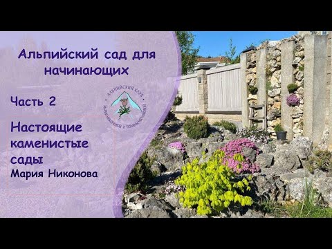 АЛЬПИЙСКИЙ САД ДЛЯ НАЧИНАЮЩИХ. ЧАСТЬ 2. НАСТОЯЩИЕ КАМЕНИСТЫЕ САДЫ