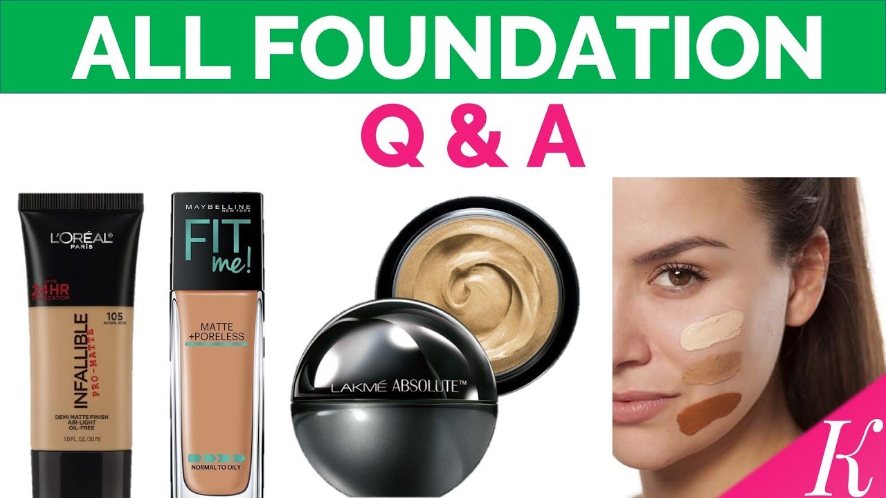 choosing the best foundation for your skin