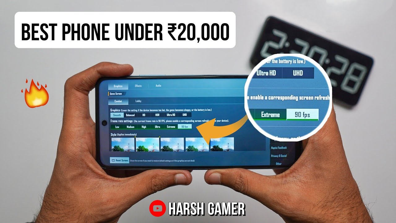 Best Gaming Phone Under ₹20,000 | 90FPS Pubg 😱
