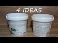 4 super ideas from plastic buckets that you will definitely like.