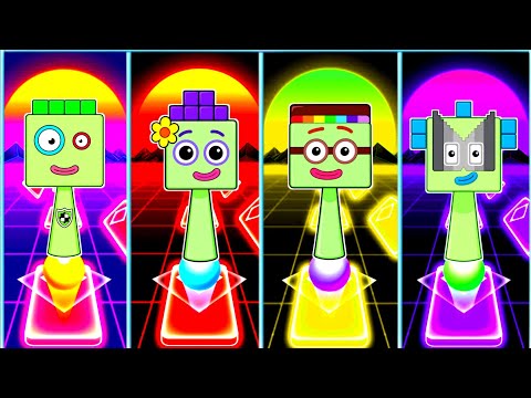 My Sprunki OC: Forty Four 🆚 Forty Five 🆚 Forty Six 🆚 Forty Seven From Numberblocks,🎶Tiles Hop Game🎮🎯