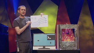 Michael Eßl: „Emissionsreduktion durch virtuelle Lagerfeuer“ (Science Slam Graz 2020)