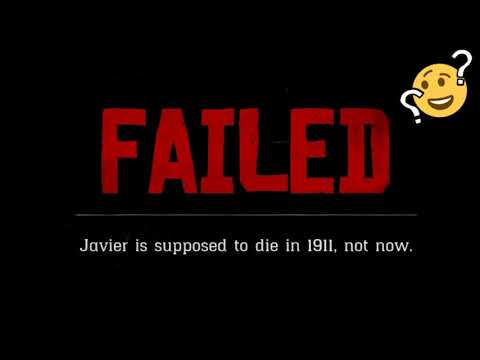 Alternate Javier Death Fail Screen [Missable outcome of sorts]