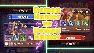 P.V.P Demon Hunter vs Demon Hunter deck - rush royal  strategy app game screenshot 2