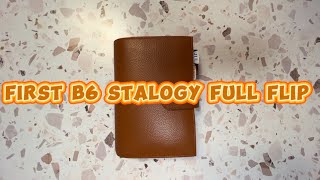 My First Completed B6 Stalogy Flip Through