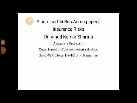 B.Com.part.iii.paper.Bus.Adm.ii.Insurance..Risk