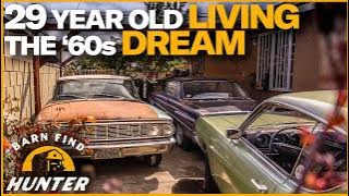 29 Year old LIVING the '60s DREAM in 2024: Resurrecting Rare Fords | Barn Find hunter