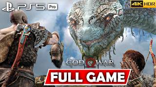 GOD OF WAR (PS5 PRO) Gameplay Walkthrough Full Game [4K 60FPS HDR] No Commentary