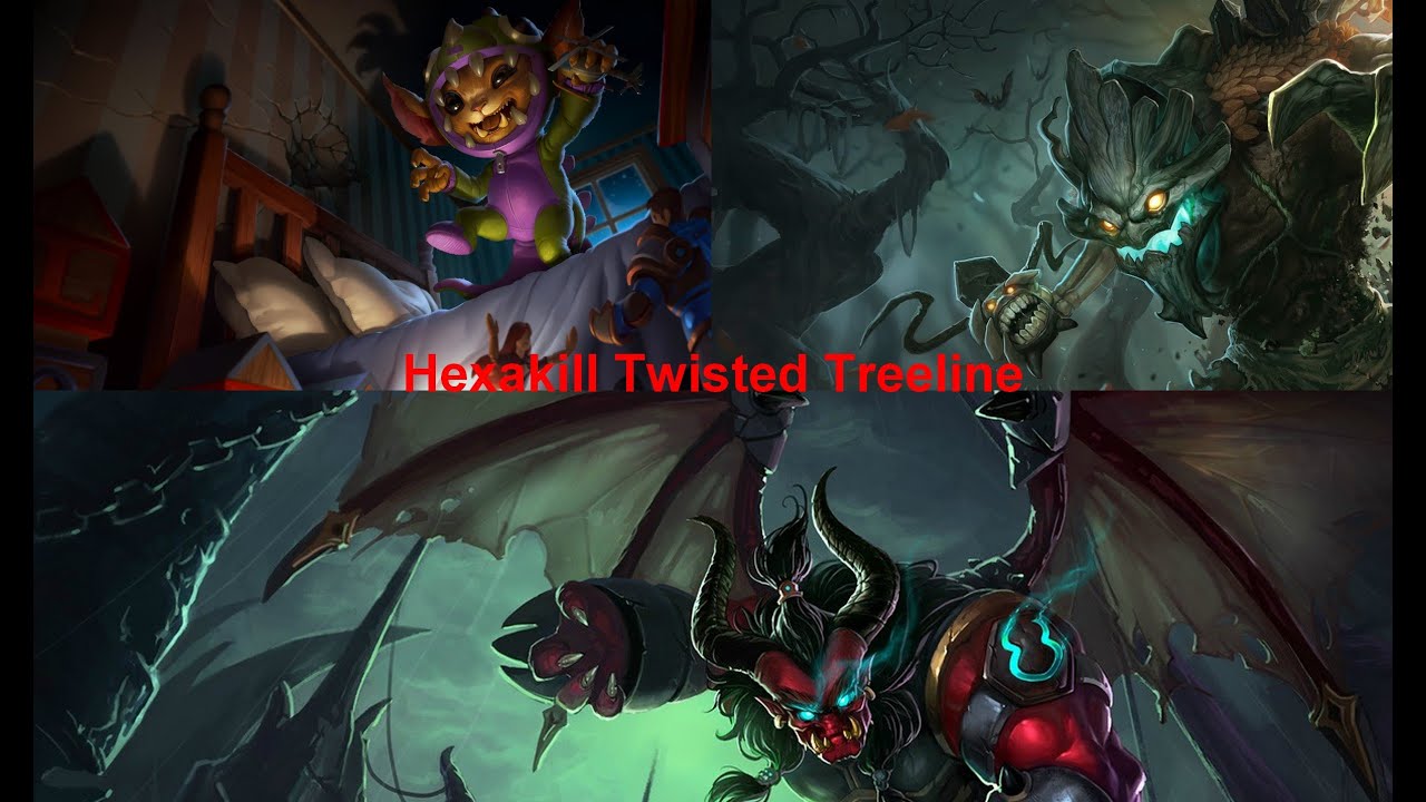 Easy way to get the Harrowing icon 2014 in Twisted Treeline Hexakill
