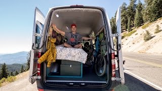 SPRINTER VAN CONVERSION: My DIY Setup For Less Than $1,200