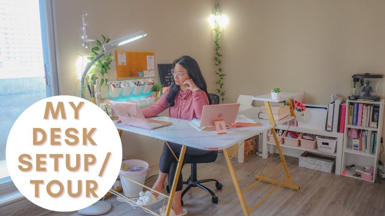 My Desk Setup 2021 | Study Area and Home Office Area | Canada