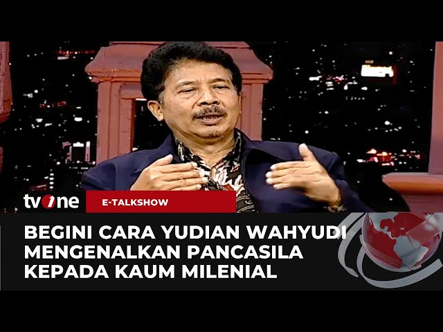 Memberikan Tips Cara Untuk Mengenalkan Pancasila Kepada Milenial| E-Talkshow tvOne class=