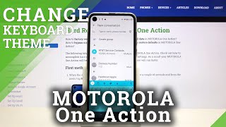 How to Change Keyboard Theme on MOTOROLA One Action – Keyboard Look screenshot 4