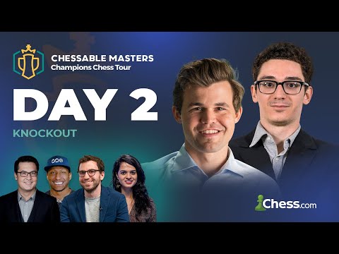 Chessable Masters 2023  Can Fabiano, Wesley, and Hikaru Repeat Their  MAGICAL Play On Day Two? 