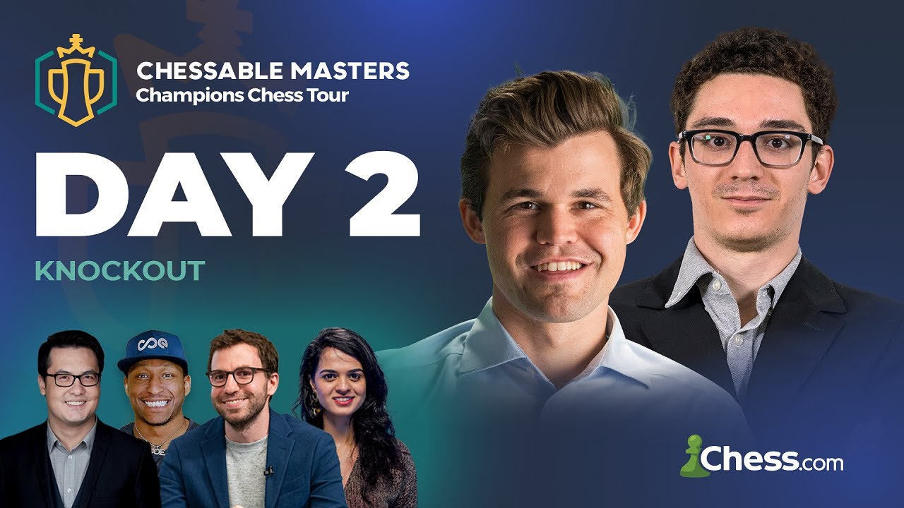 Chessable Masters 2023  Can Fabiano, Wesley, and Hikaru Repeat Their  MAGICAL Play On Day Two? 