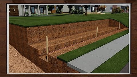 Installation Steps to Build a Proper Base Trench Foundation for AB Retaining Walls