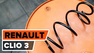 Гледайте нашето видео ръководство за отстраняване на проблеми с Пружини RENAULT