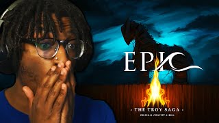 I REACTED TO THE EPIC MUSICAL TROY SAGA FOR THE FIRST TIME!