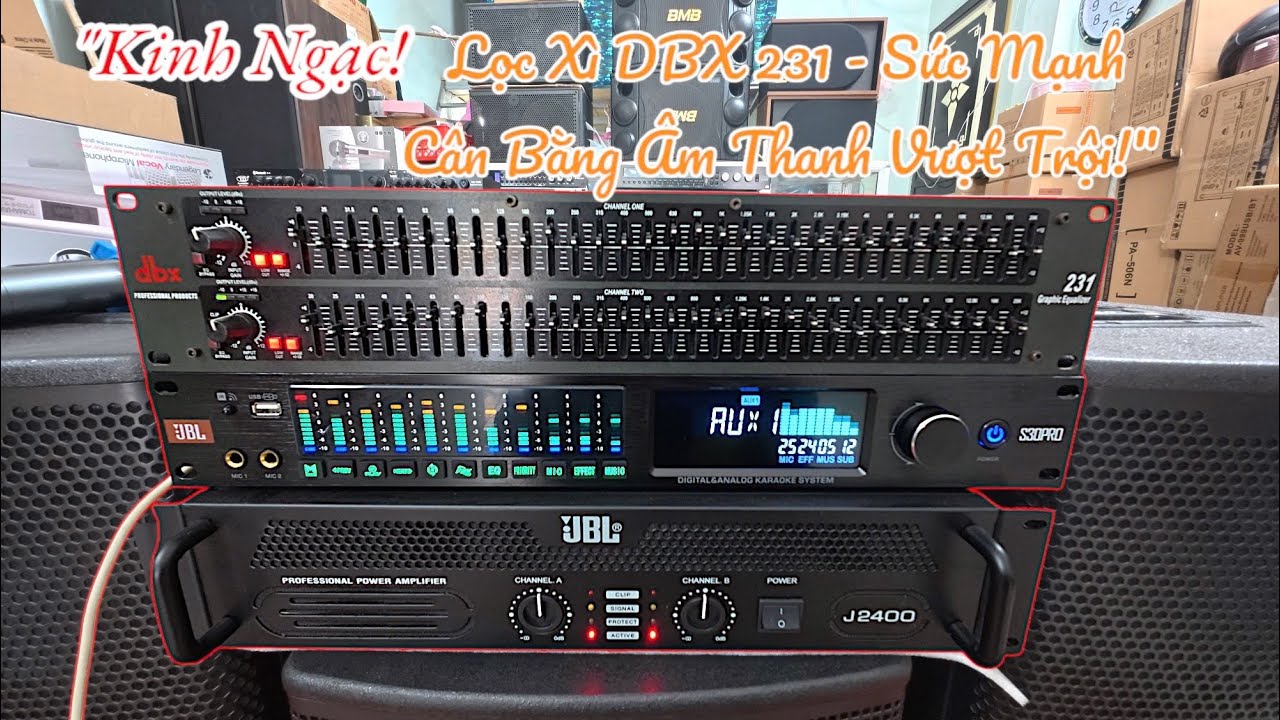 Amazing! DBX 231 Equalizer - Superior Sound Balancing Power! Price
