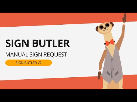 SIGN Butler V2   Manual SIGN Request