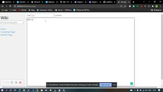 CS50 Web Project1: Wiki