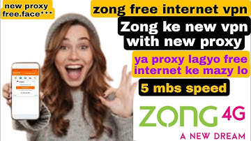 Zong free internet vpn today 2021,zong free internet new proxy, anonytun work