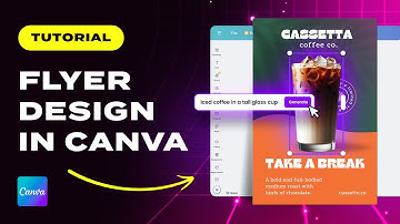 How to create a flyer in Canva | Complete design process