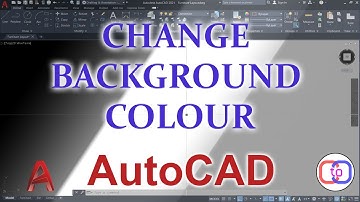 How to Change Viewport Background Color in AutoCAD, Change Background  Color in Model Space - Hindi.