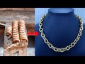 How to make a platinum necklace dog chain fashion handmade jewelry  pich jewelry 