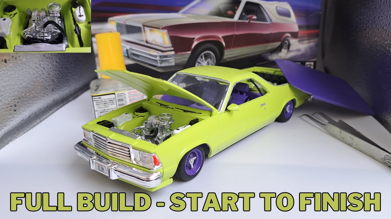 Building the 1978 Chevrolet El Camino: 1/25 Scale Model Kit by