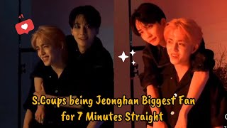 S.Coups being Jeonghan Biggest Fan for 7 Minutes Straight (1 Minute Opening)