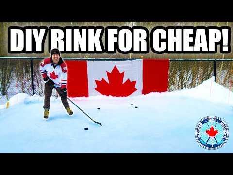 DIY How To Build a Backyard Ice Rink Cheap & Easy by Mike Karschti