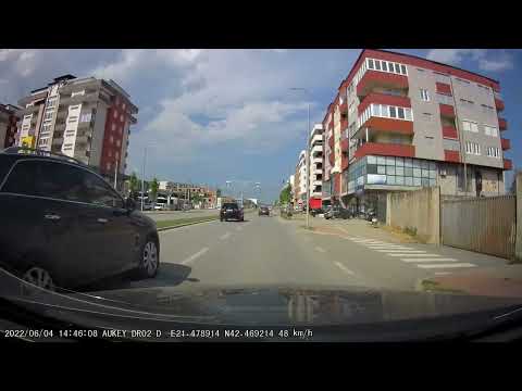 Kosova Dashcam, Idiot driver! #brakecheck #braking #cuttingoff #lanechange #signal #nosignal #idiot