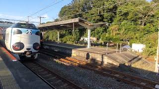 銀河、パンダくろしお、普通列車 ／ 印南駅