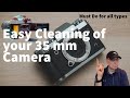 Easy cleaning of your 35 mm Camera