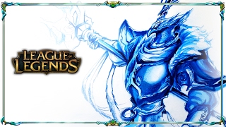 AZIR (Lunar Revel) LEAGUE OF LEGENDS Drawing VIDEO GAMES Characters screenshot 2