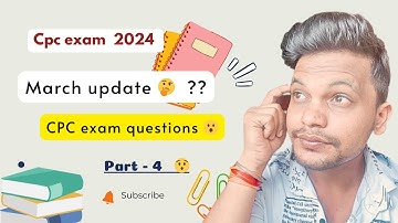 CPC exam 2024 ll March month questions ll Part 4 #aapc #cpcexam #cpc #cpt #medicalcoding #icd #exam