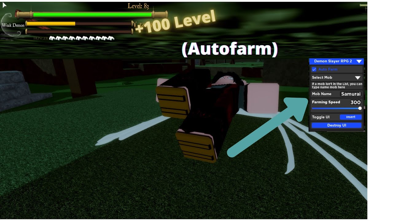 Demon Slayer Rpg 2 Script Hack Autofarm Etc Roblox Youtube - demon slayer script roblox