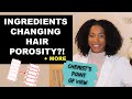 Ingredients That Change Hair Porosity? Alcohols That Lubricate Curly Hair?! What?!