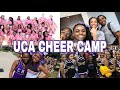 UCA Cheer Camp 2019 VLOG AT UTA !!! Morning/Night Routine @ Camp
