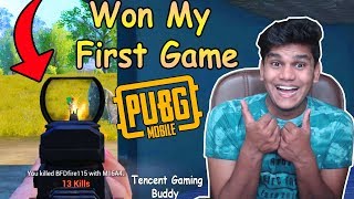 Chicken Dinner in First Game of PUBG MOBILE (14 Kills) - PUBG Mobile Funny Moments BeastBoyShub